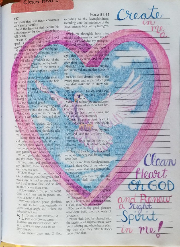 create me a clean heart