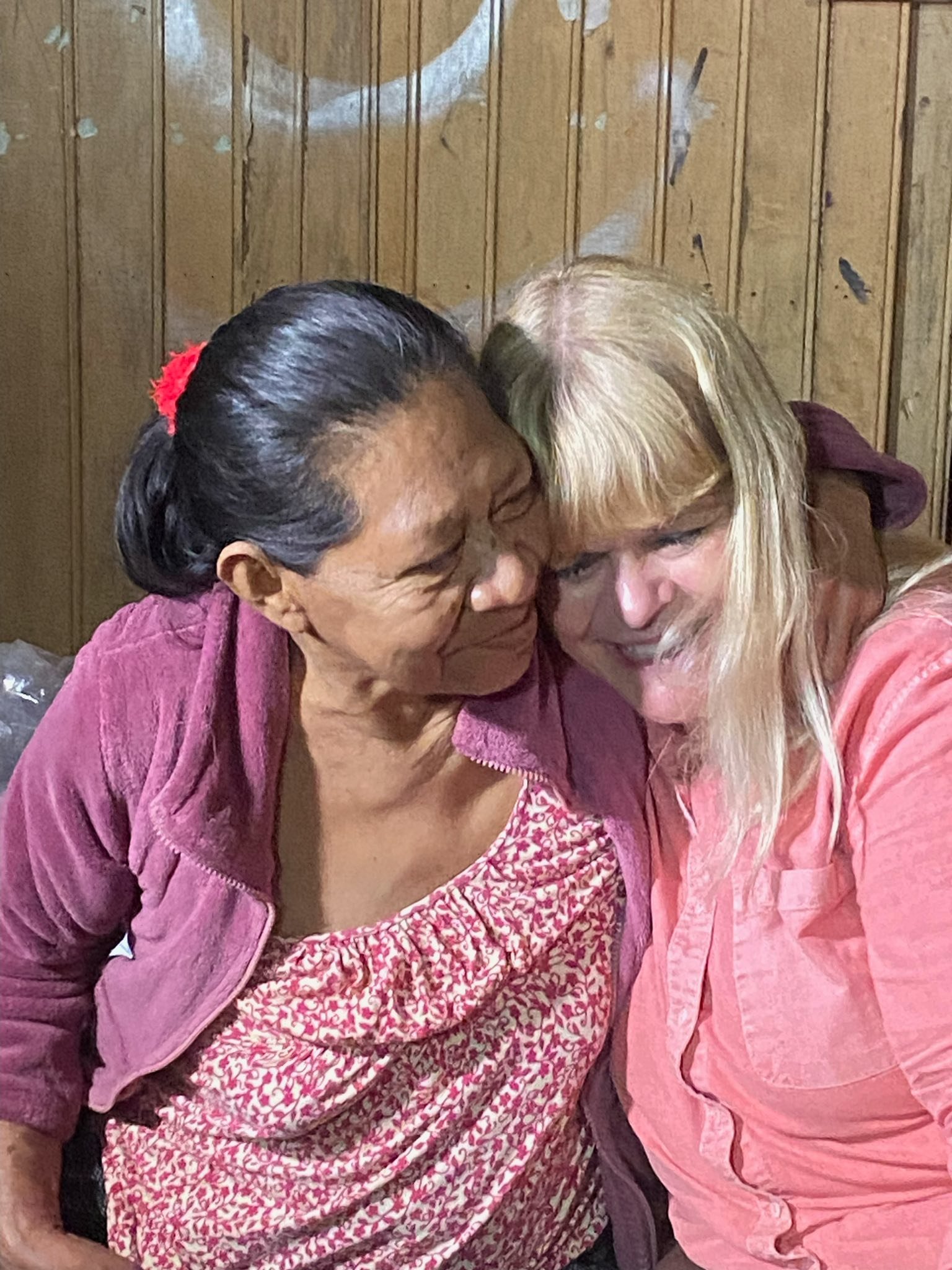 Greeting Evangelina.