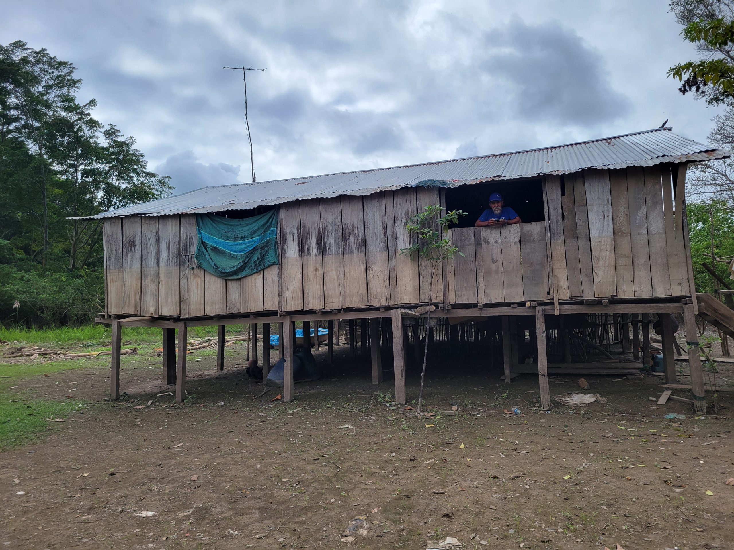 Family home on the lake.