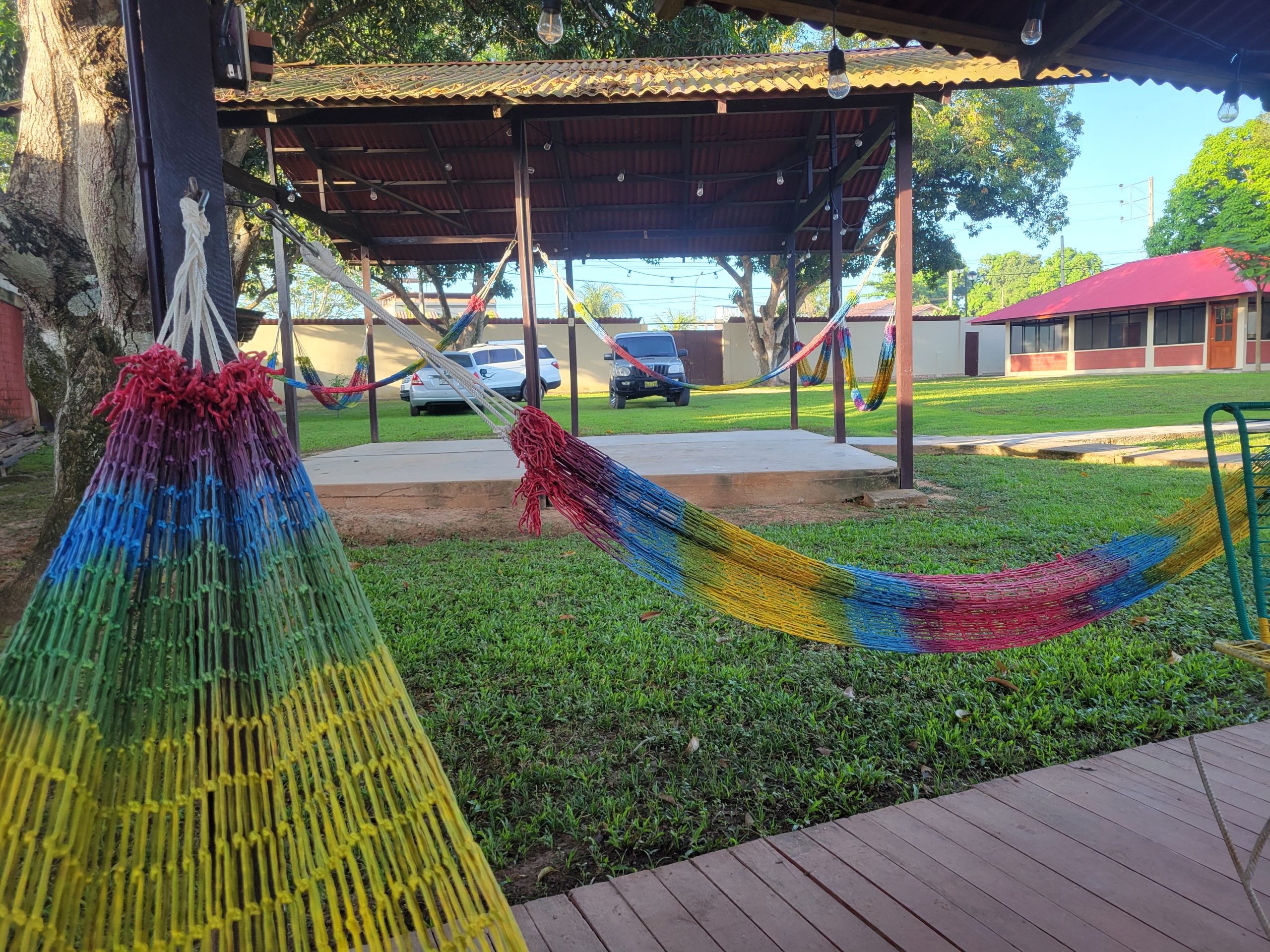 Morning tea and hammock time