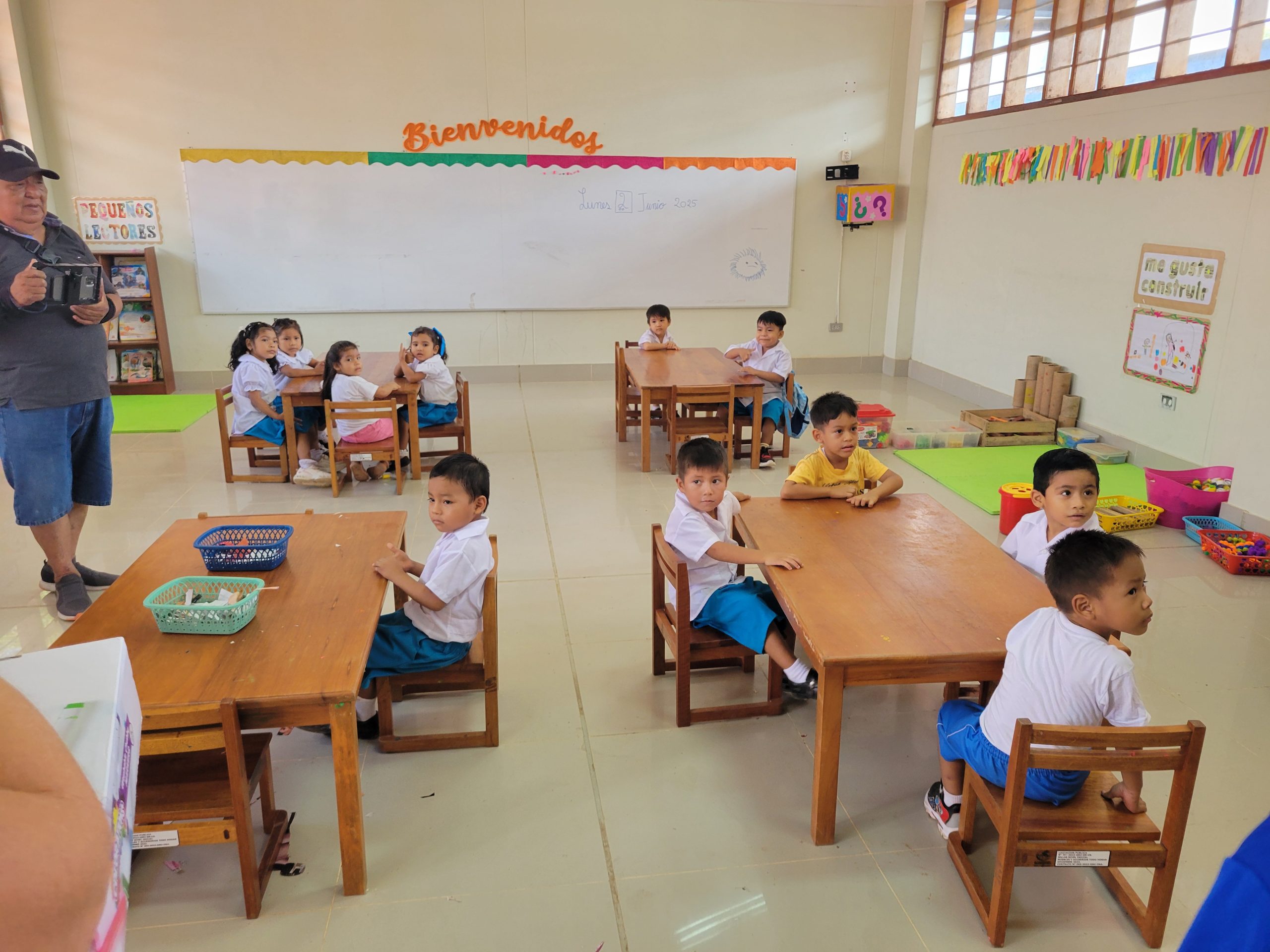 Kindergarten class in Peru.