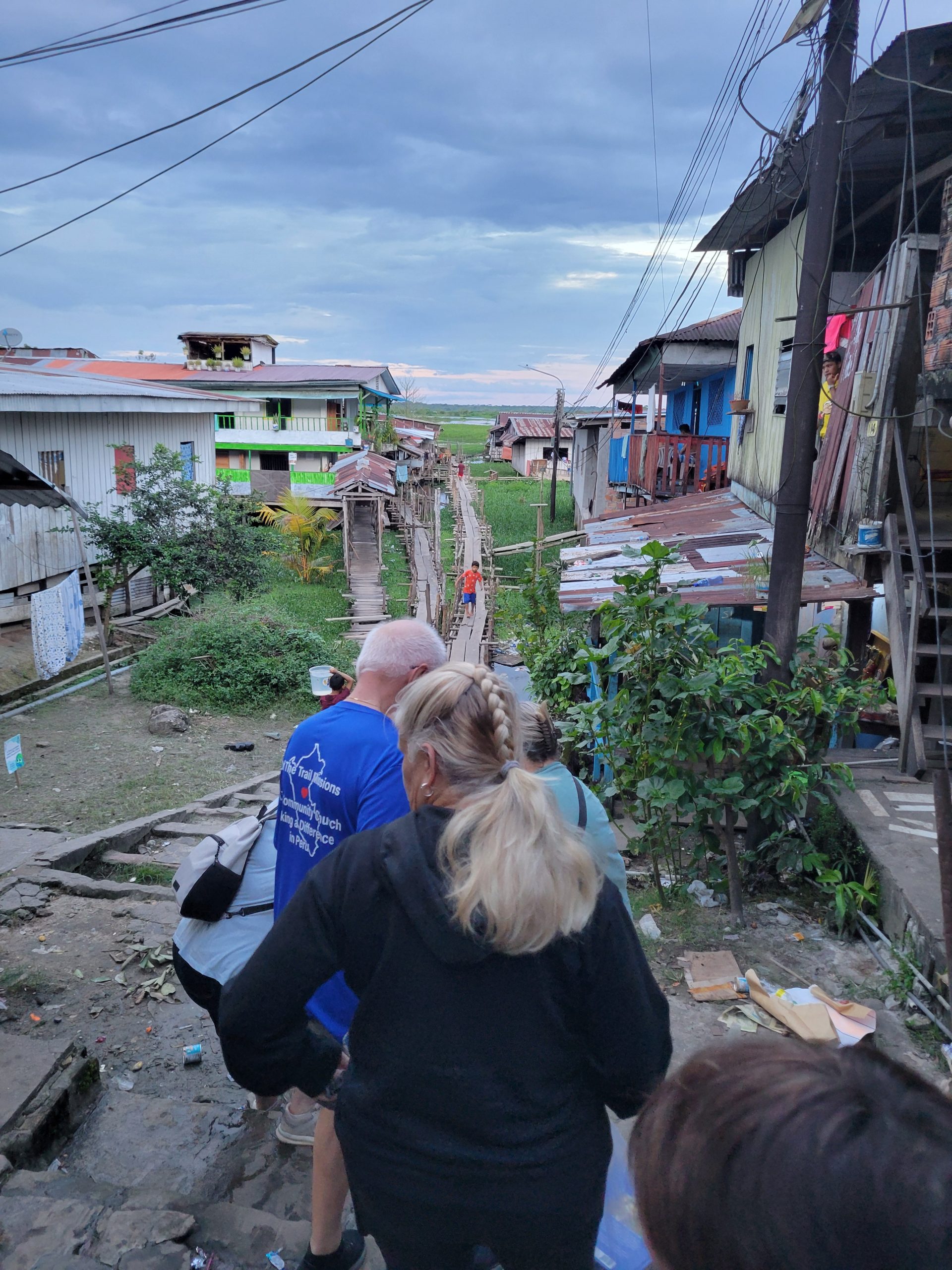 Continuing our walk to the House of Natives.