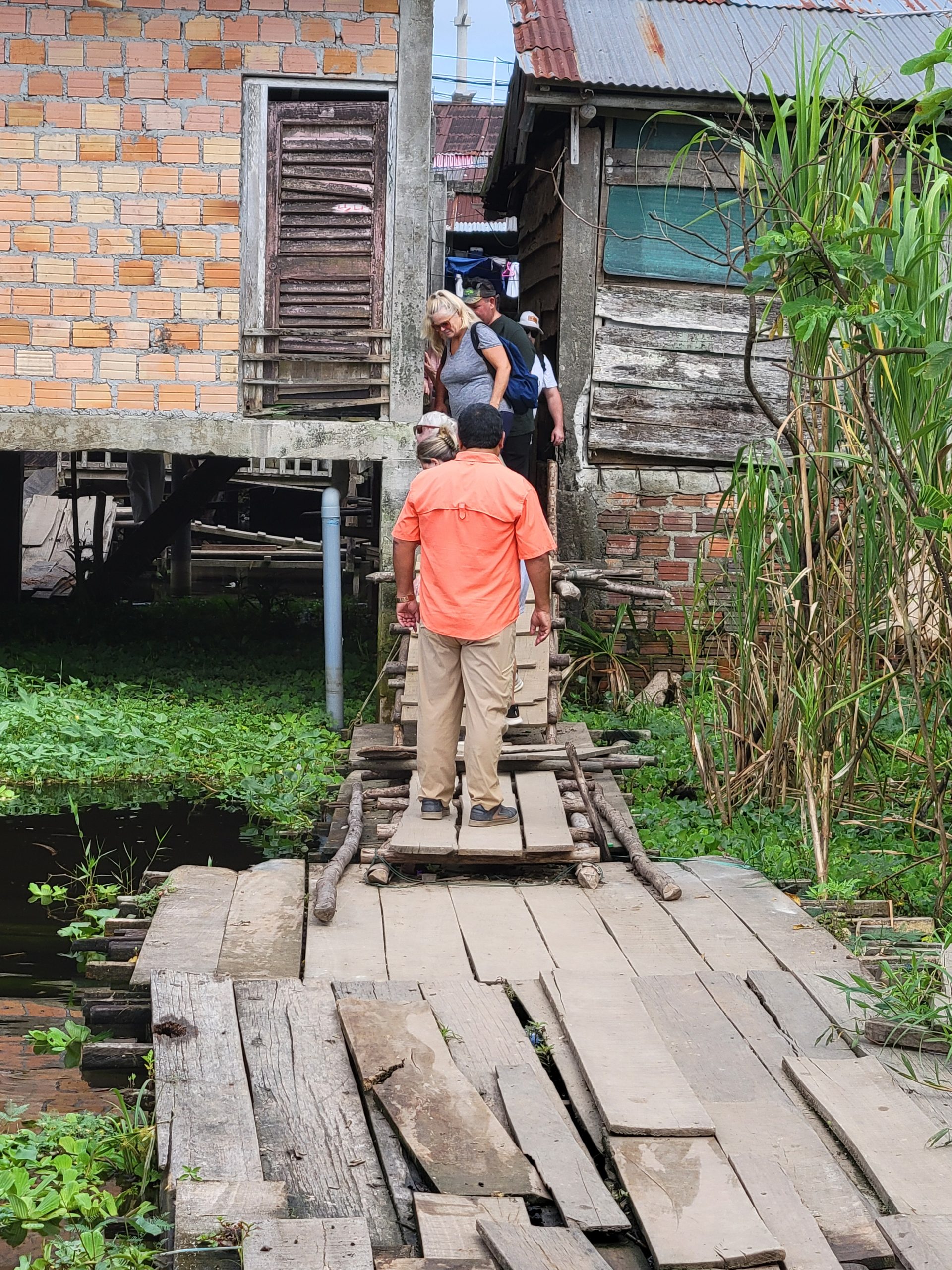 Heading to the boat.