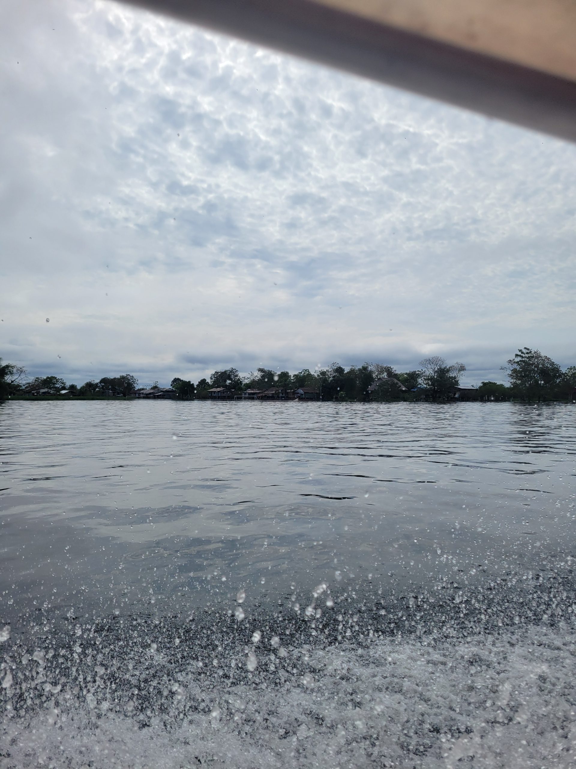 We are taking a boat to visit the tribes.