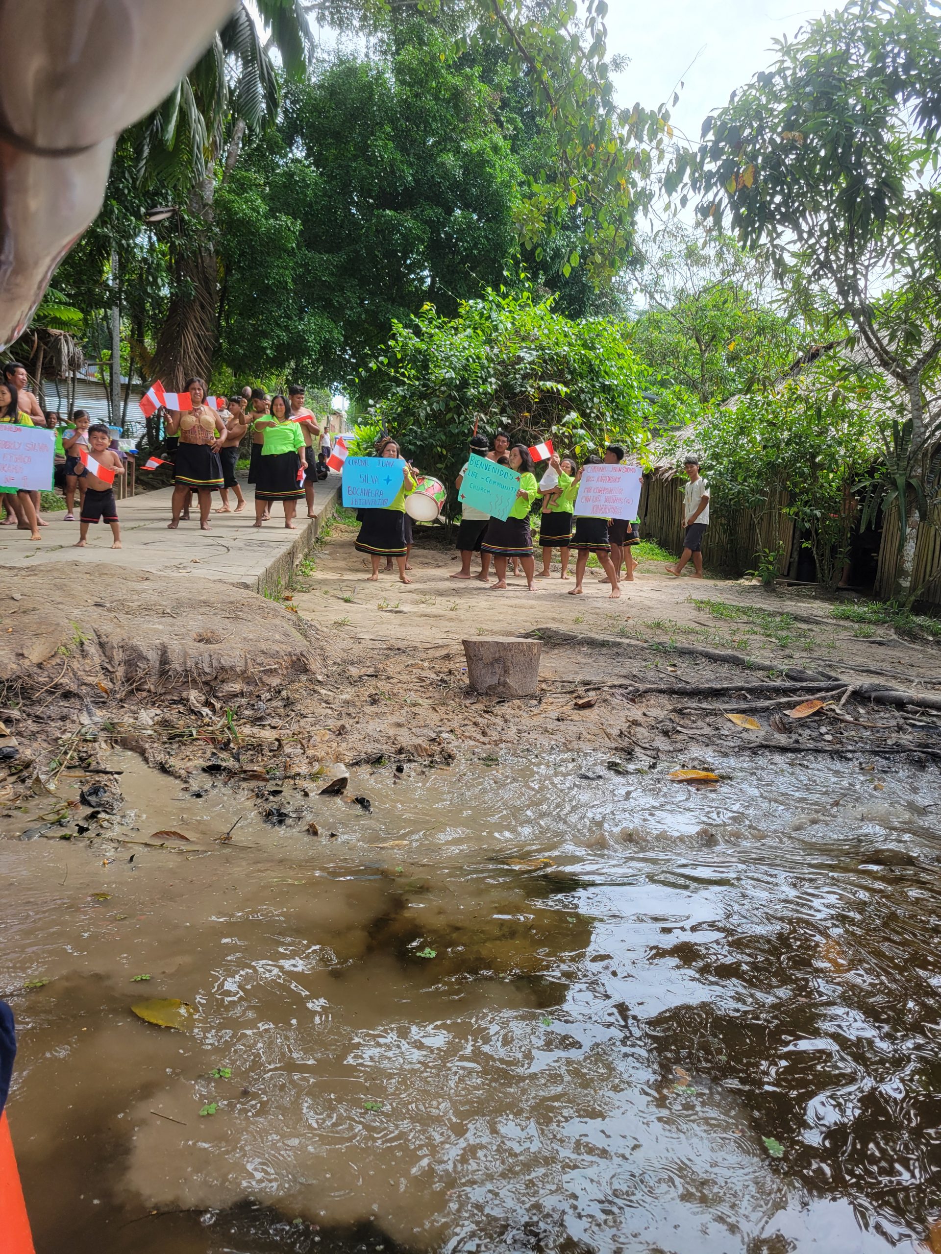 An awesome greeting from the Kukama tribe.