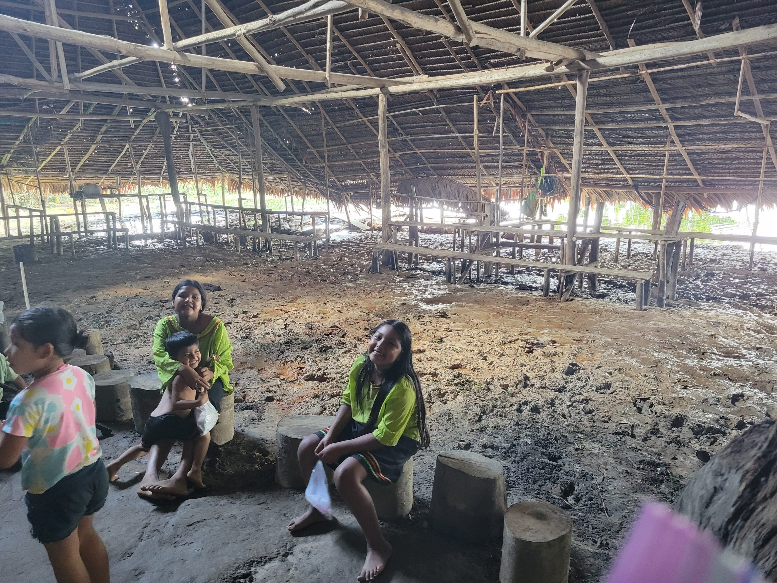 Half of their building is still drying out from the flooding.