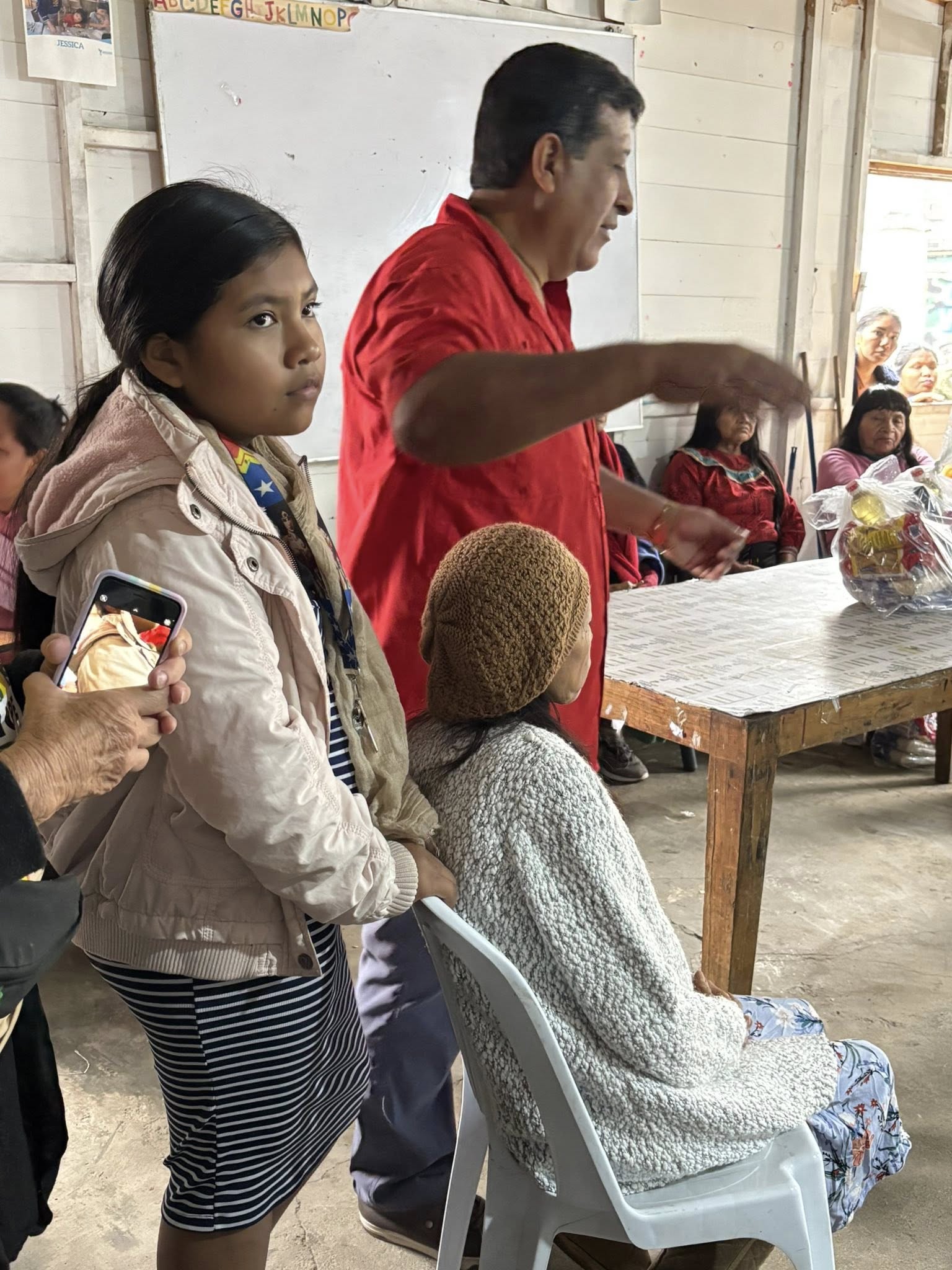 Lady with diabetes ask us to pray for her.