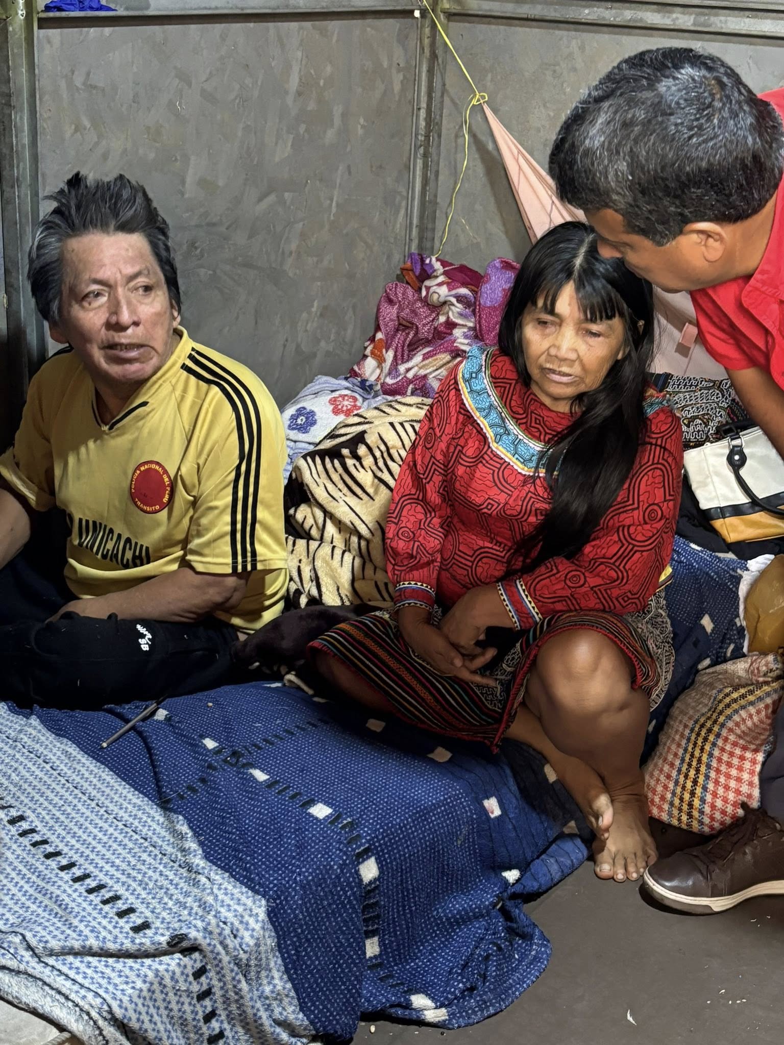 Grandpa sick and grandma recovering from surgery.