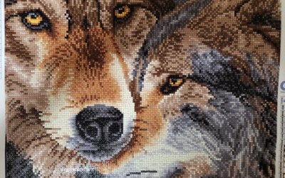 Finished first diamond painting ever